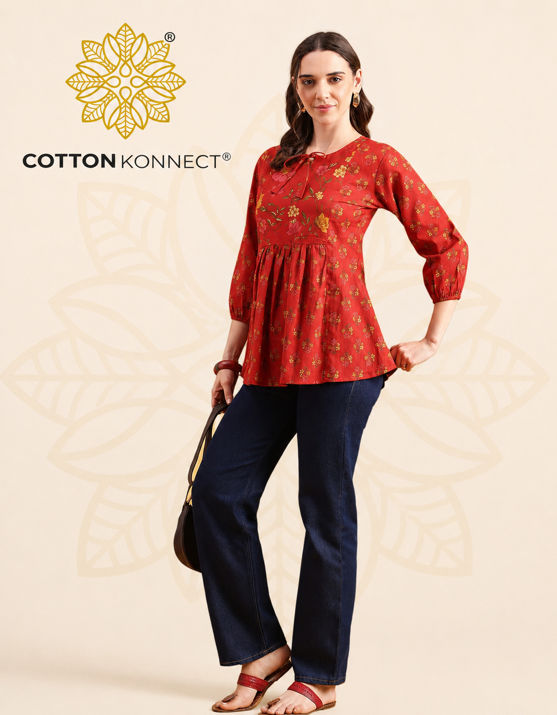 Mirror Work Kurti
